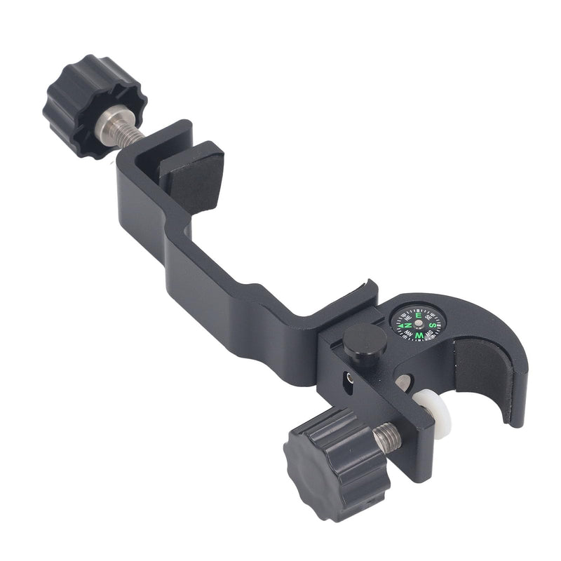 Fockety Universal Data Collector Bracket Fit for Trimble, for TOPCON, for SOKKIA, GPS RTK Surveying, Aluminum Alloy Professional RTK Pole Clamp with Design, Compact and Portable