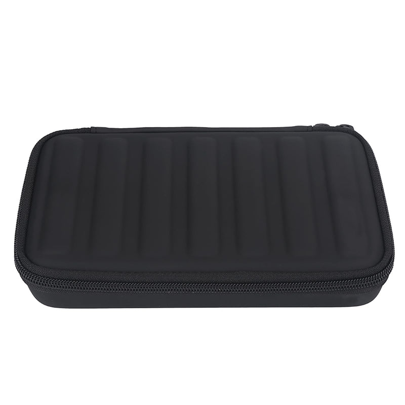 [AUSTRALIA] - Keenso Harmonica Storage Case, PU Leather Bag for 7 Harmonicas, Lightweight, Portable Design with Soft Inner Slots and Anti 