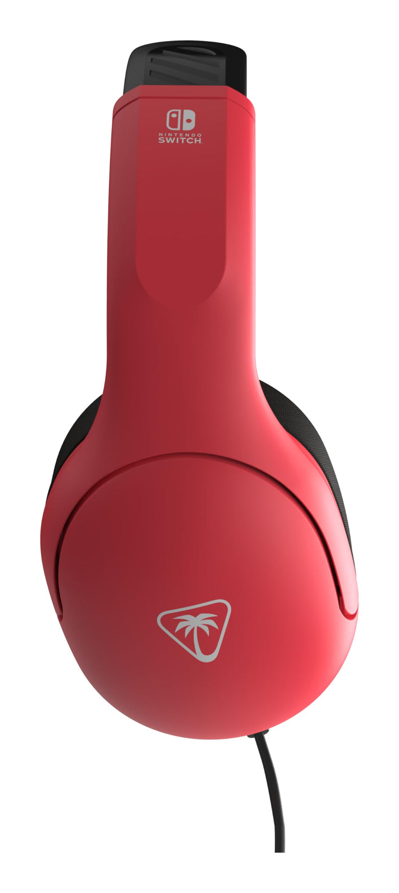[AUSTRALIA] - Turtle Beach Airlite Fit Wired Gaming Headset: Officially Licensed for Nintendo Switch, Nintendo Switch 2/Lite/OLED Model - Flip-to-Mute Mic, Over-Ear Comfort Cushions, 40mm Speakers - Neon Blue & Red 