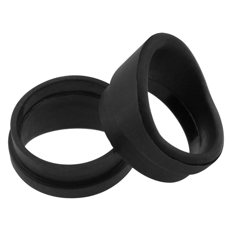 Binoculars Rubber Eyepiece for 29mm-31mm Stereoscopic Microscope Eyepiece Binocular Eye Cup Replacement Stereomicroscope for Rubber Eyepiece Guard Eyepiece Cover 2pcs