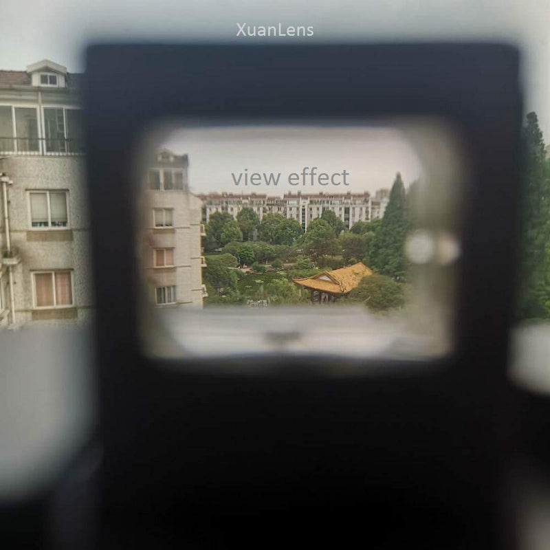 Xuan 35mm 28mm Optical Viewfinder (28mm) Black