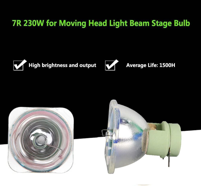 7r Beam 230w Bulb 7R 230w Beam 7R 230 Movings Head Light Moving Head Beam Lamp Replacement Bare Bulb