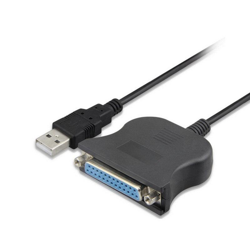 axGear DB25 USB to Female Parallel IEEE 1284 Printer Adapter Cable Cord