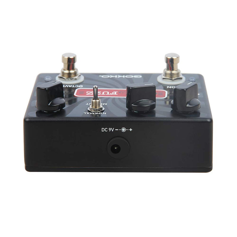 OCTAVE FUZZ GK-31 - Octave - Up Fuzz Guitar Effects Pedal with Mid - Cut Switch & True Bypass - Durable Aluminum Alloy Casing