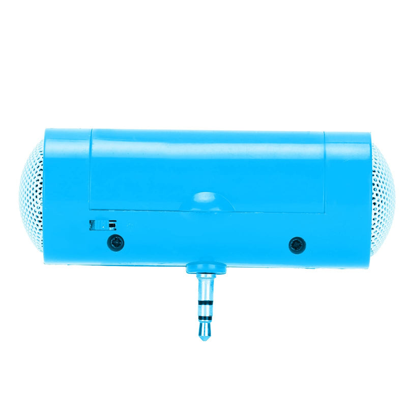 Mini Stereo Speaker,New DIY Pillow Speaker, True HD and Unique Soft Sound Portable Speaker, Portable Plug in Speaker with 3.5mm Aux Audio Input, for Mobile Phones and Tablets(blue) blue