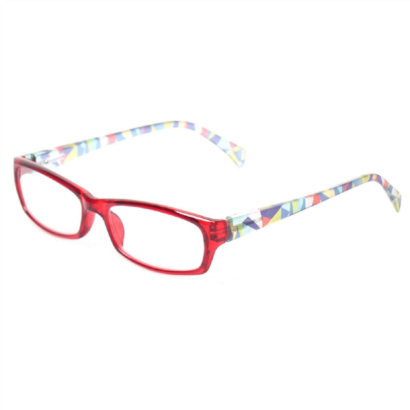 Reading Glasses 5 Pairs Fashion Ladies Readers Spring Hinge with Pattern Print Eyeglasses for Women (5 Pack Mix Color, 2.5) 2.5 x