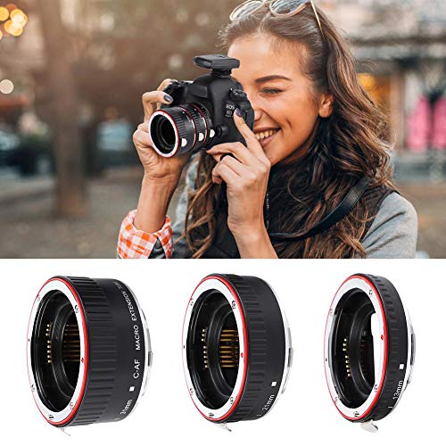 for EF/EF-S Macro Extension Tube Set Auto Focusing Adapter Ring Set for Cameras