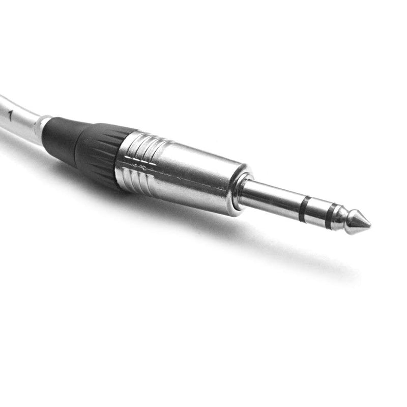 Seismic Audio - SAST-4-8-7 - 4 Channel 1/4" TRS Insert Snake Cable to 8 1/4" TS - 7 Feet 7 Foot - 4 TRS x 8 TS