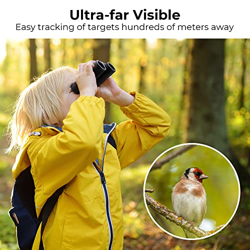 K&F Concept 8x21 Compact Binoculars for Kids and Adults, with BAK4 Prism, FMC Lens, IP65 Waterproof & Neck Strap for Bird Watching Hunting Travel Camping Stargazing