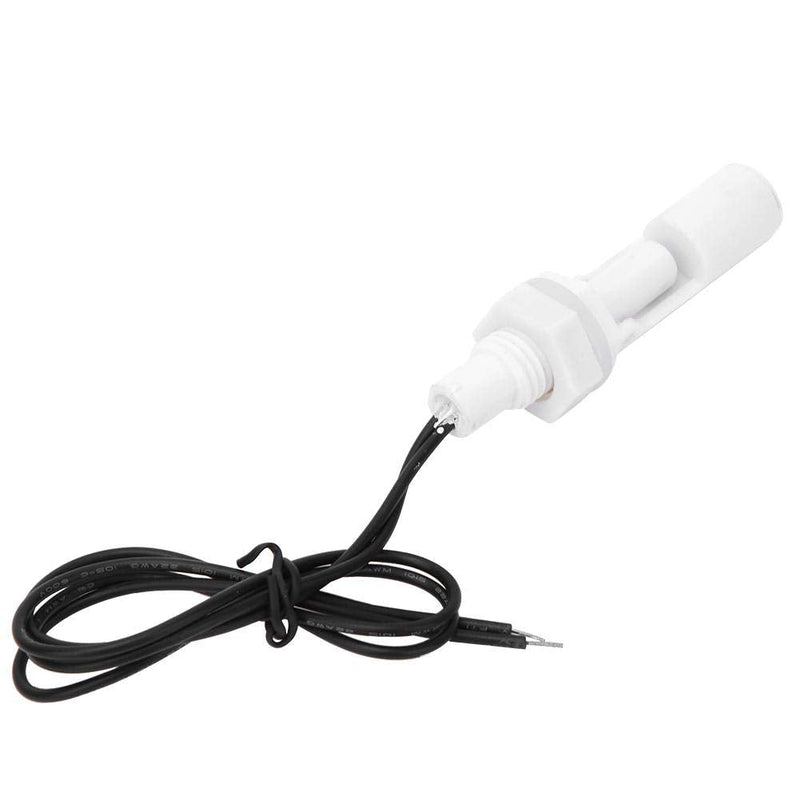 2PCs 16mm 0-110V DC Water Level Sensor Switch, 0.2MPa Highly Reliable Plastic Float Switch for Side Mounted Liquid Level Sensor