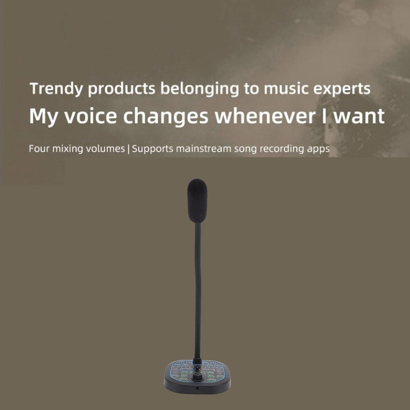 [AUSTRALIA] - Gugxiom Handheld Voice Changer with 16 Sound Effects, USB Type C 3.5mm Microphone Voice Changer, Voice DisguiserCompatible for PC, Phone & Gaming 