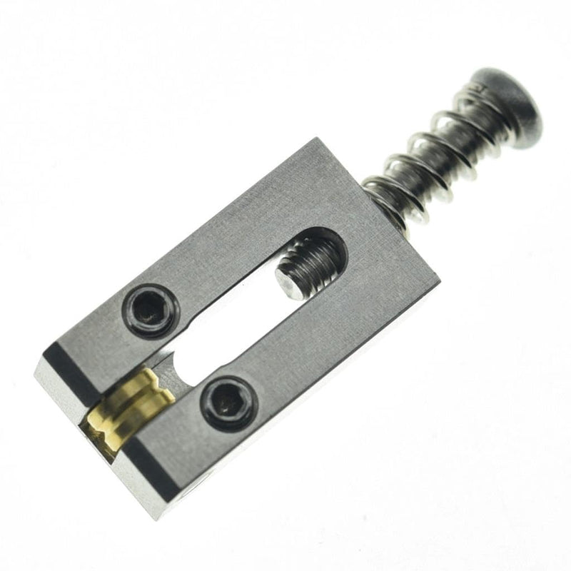 KAISH Premium Stainless Steel Guitar Bridge Roller Saddles Tremolo Bridge Roller Saddle for Stratocaster/Telecaster 10.5mm Width 2-1/16"(10.5mm) width
