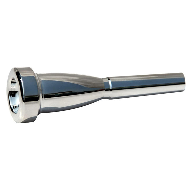 Trumpet Mouthpiece Replacement, Silver Plated Trumpet Mouthpiece Brass 1.5C Mouth Piece Accessories Instruments for Beginners, Professional Players(1.5C)