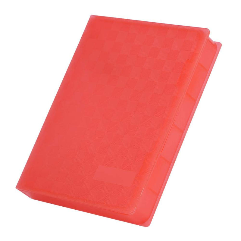 Wendry 2.5 Inch Hard Drive Case Protective Box,Storage Box for HDD SSD External Hard Drive Case,Moisture-Proof and Anti-Static Storage Case red