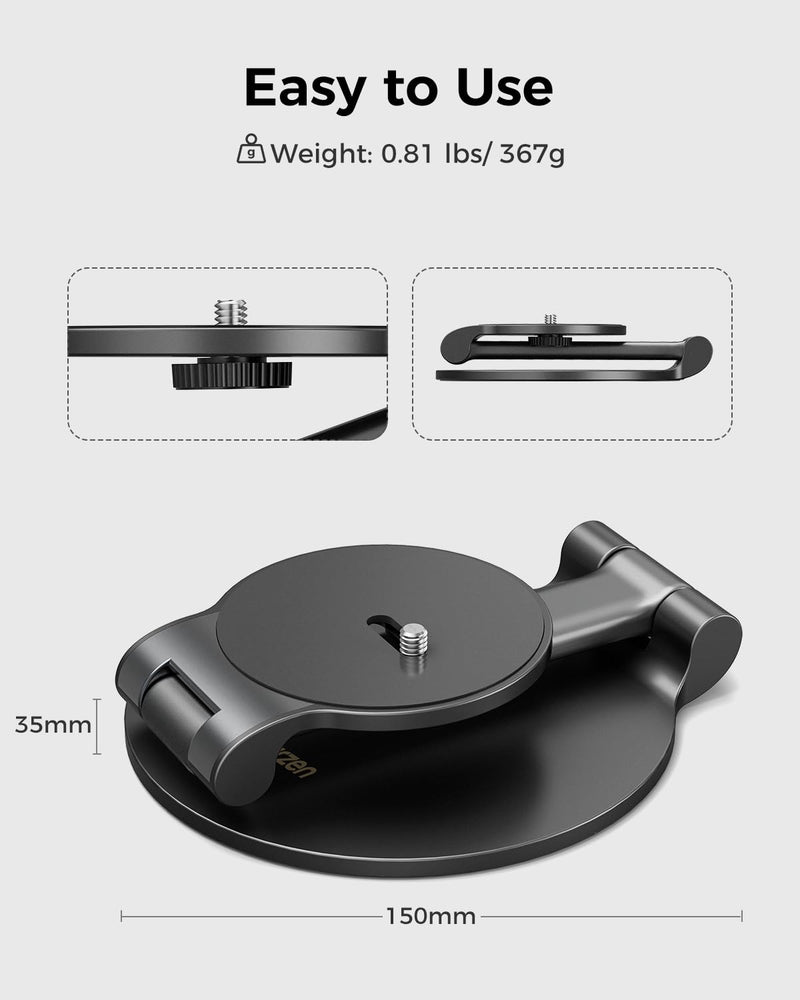 [AUSTRALIA] - Projector Foldable Stand, Ultra-Compact Foldable Stand with Easy Setup and 180-Degree Rotation, Fits The Eazze Series, Lightweight 367g (Only Stand) 