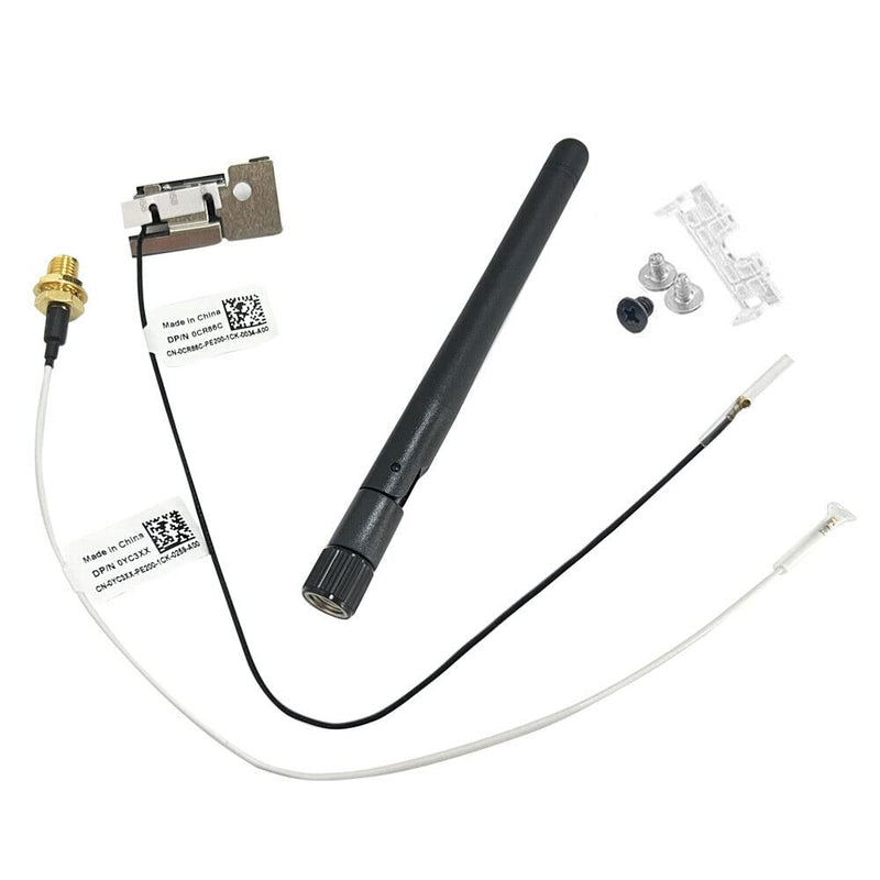 Zahara 2.5G MFF WiFi Antenna Cable for DELL OptiPlex 3020 3040 3050 3060 | 3070 5050 7040 7050 7060 7070 9020 3040M 3050M 5050M 7040M 7050M 9020M D09U001 FWR8V YC3XX P9YC5 0F3XFM 0WF4V9 0CR86C