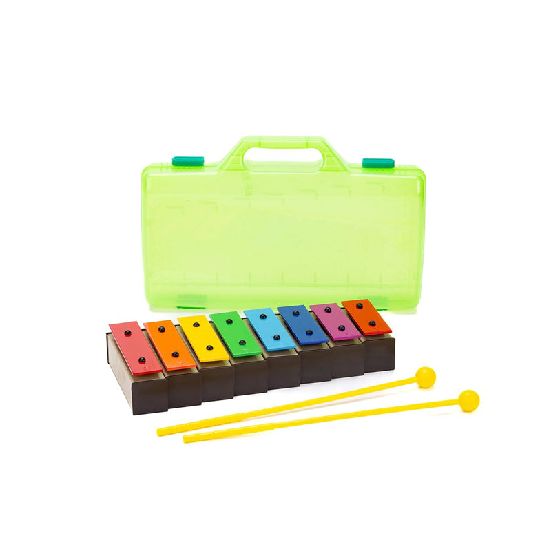 [AUSTRALIA] - 8 Notes Xylophone Glockenspiel for Kids and Toddlers, Colorful Resonator Bells with Great Sounds, Educational Preschool Music Learning for Children 