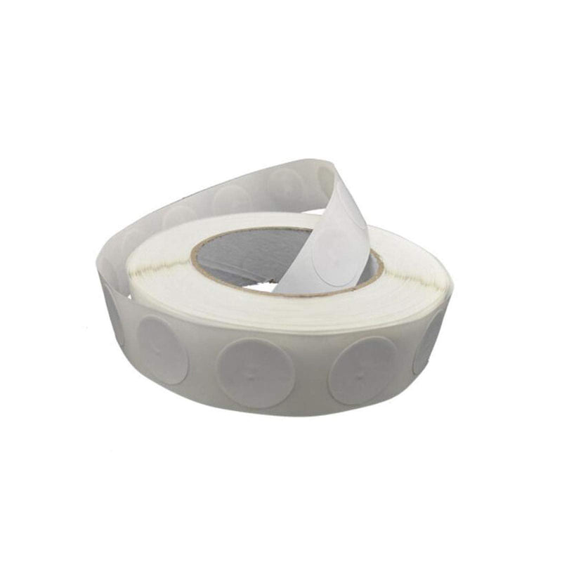 (30pcs/pack) hecere 25mm White NFC Self Adhesive Protocol iso14443a NFC 215 Universal Label RFID Label and All NFC Phones