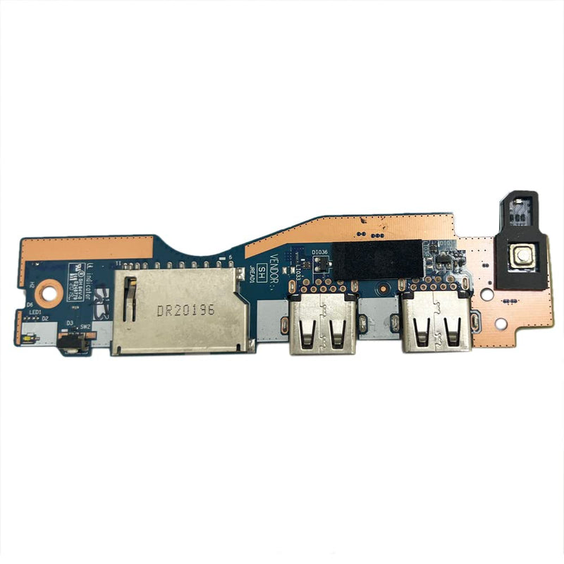 JINTAI USB Small Board No Cable for IdeaPad 5-15ITL05 5-15IIL05 82FG 81YK | USB IO Board Without Cable for 515ITL05 82FG 515IIL05 81YK PN5C50S25036 NSC681
