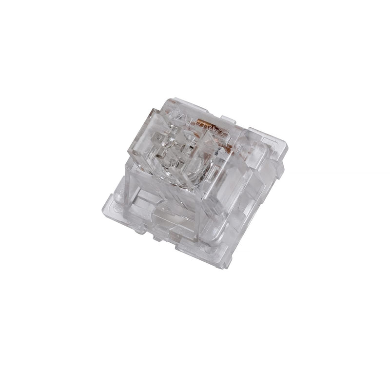 GK GAMAKAY Linear Mechanical Keyboard Switch, 35Pcs/Pack Crystal Switch 3 Pin Switches for LK67 CK61 CK68 DIY Mechanical Gaming Keyboards (Crystal Switch)