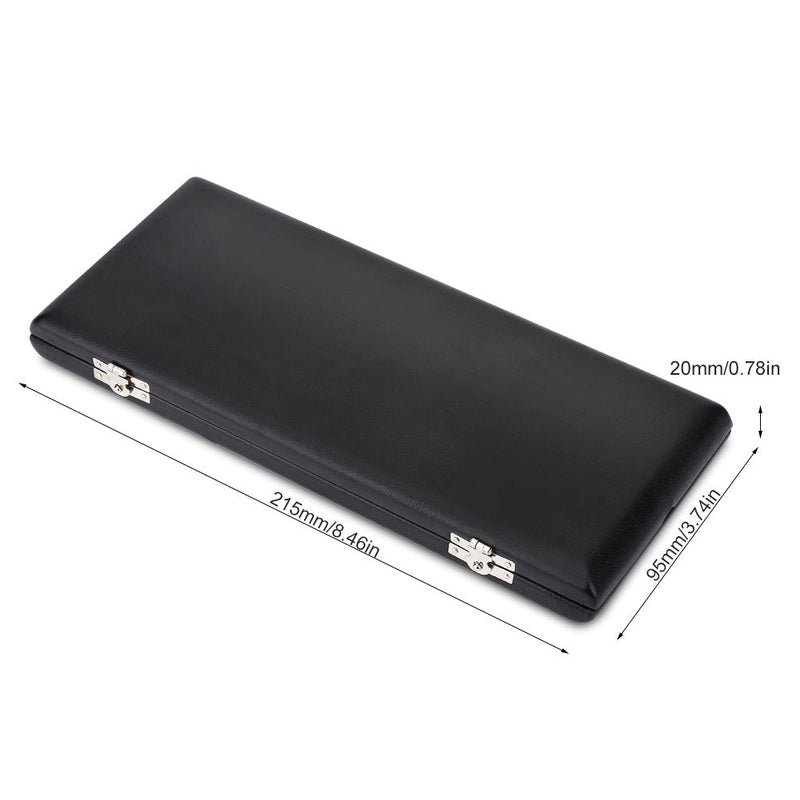 Wood + PU leather cover case holder storage box for 10/12 / 20pcs oboe reeds (Pack of 20) Pack of 20