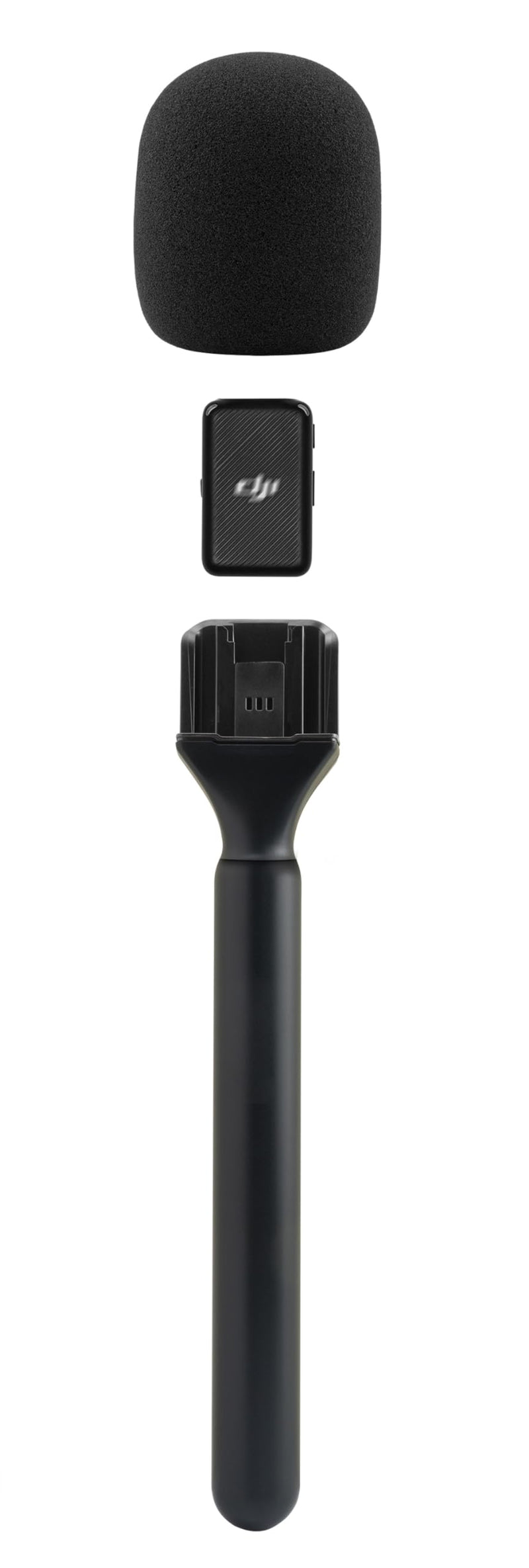 [AUSTRALIA] - for DJI Mic Holder, Stand for DJI Mic 1/2, Replacement Interview GO Handheld Adaptor for Rode Wireless GO II / 2 / ME/Pro, Wireless Lav Microphone Handle Mount 2-Pack Adapter Accessories 