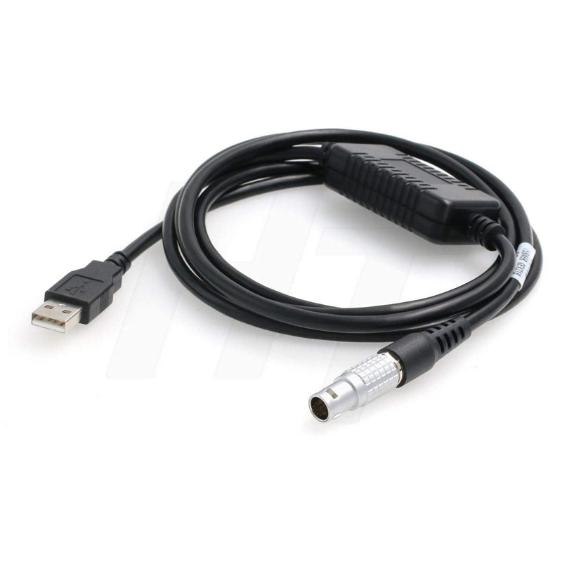 GEV218 USB Data Cable to 8 Pin for Leica Total Station TS30 TM30 GS15 CS10 to PC Computer (USB)