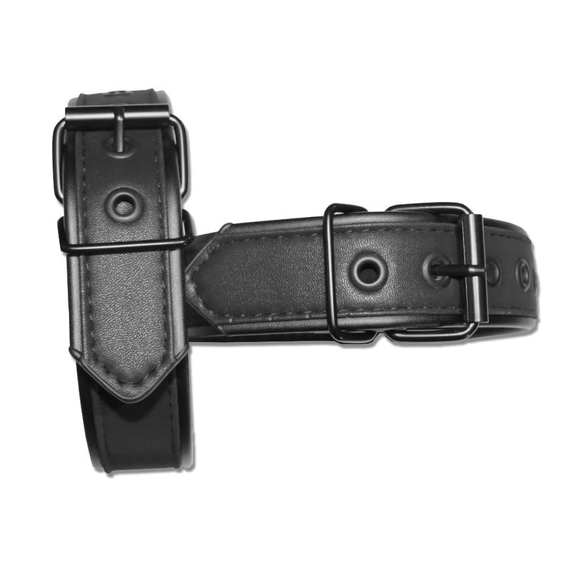 Armband Leather Harness for Man Adjustable Armband Harness Belt Armband Harness-black