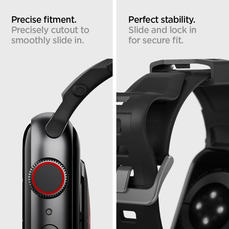 Spigen Rugged Armor and Rugged Band Designed for Apple Watch Ultra3/Ultra2/Ultra 49mm