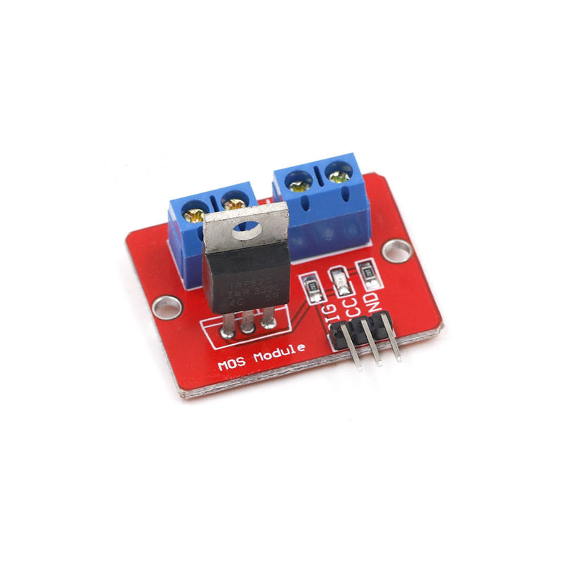 6pcs MOSFET Driver Module 3.3V / 5V MOSFET Driver Modules PWM Driver Boards LED Output 0-24V Button Drive