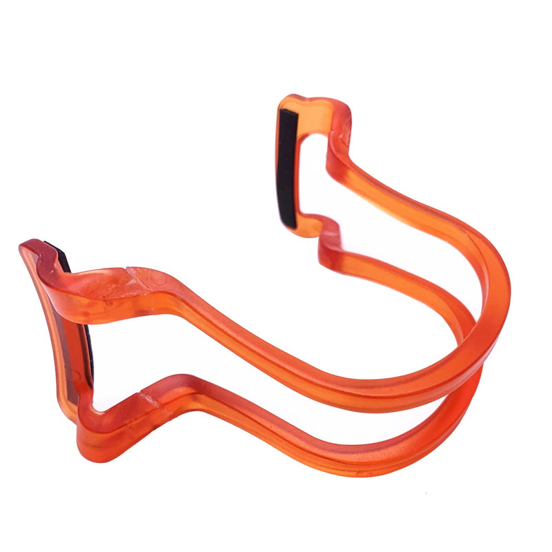 Violin Bow Corrector for 1/2-4/4 Violin Bow Collimator Guide Tool for Violin Beginner Teaches Proper Bow Holding Technique Accessory - Red