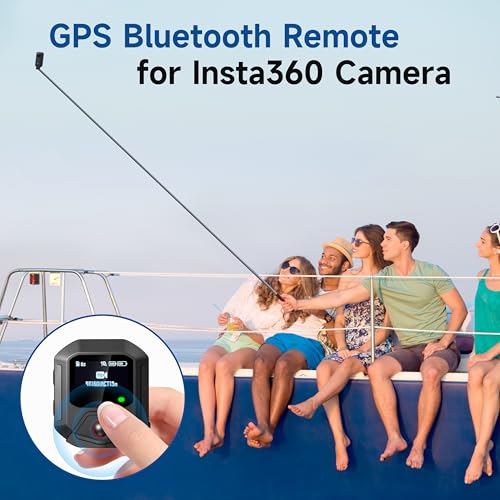 GPS Remote Control for Insta360 X5/X4/X4 Air X3/Go 3S Retro Accessories
