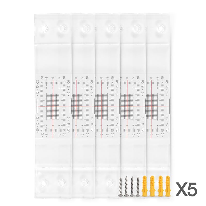 [AUSTRALIA] - Crack Monitoring Record, Standard Tell-Tale Crack Monitor for The Standard and Corner Tell-Tale (5PCS) 5PCS 