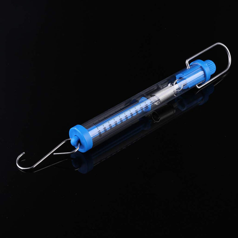 vsilay Labs Newton Force Meter Spring Scale Scale Labeled Transparent Spring Balance Suitable for Scientific 2.5N/10N 10n