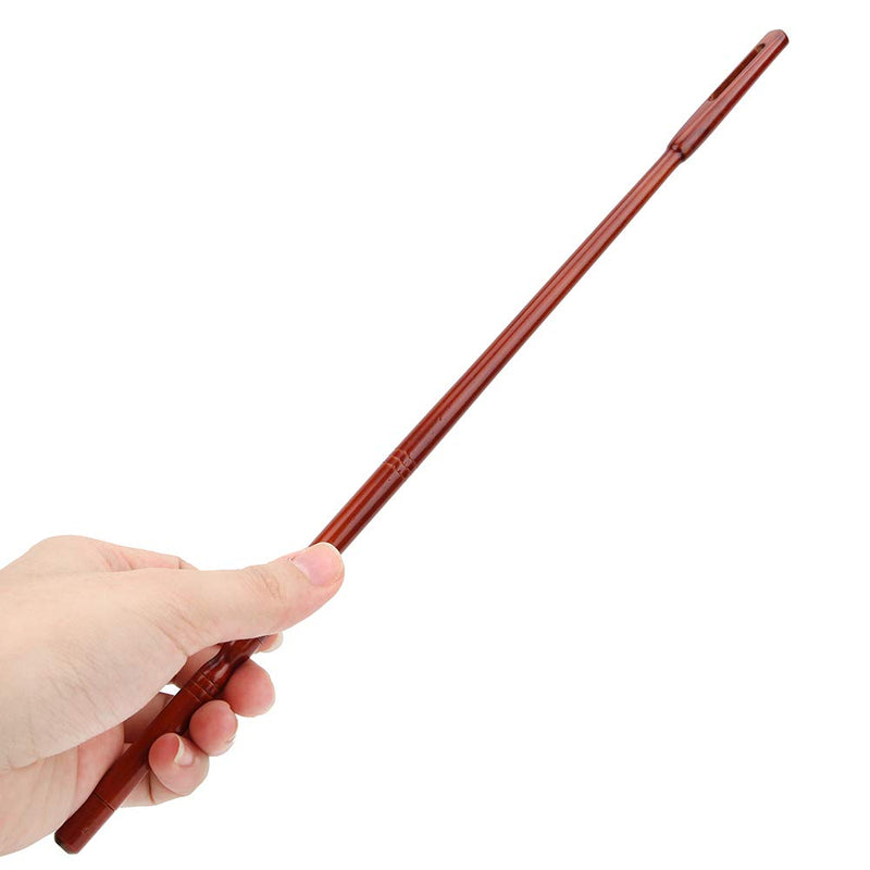 Flute Cleaning Rod,Maple Wood Succinite Color Flute Maintenance Cleaning Tool 36.2 x 0.96cm Playing Accessories