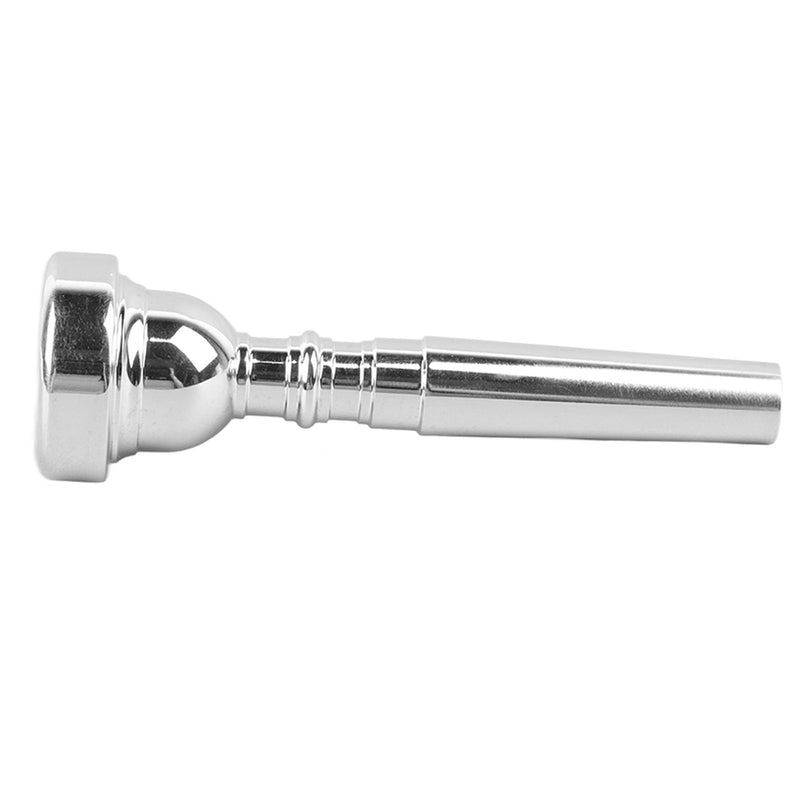 Lead Trumpet Mouthpieces, 3C Mouthpieces for Musical Instruments, Silver Plated Trumpet Mouthpiece for Beginners, Professionals Players and Music Instrument Enthusiasts