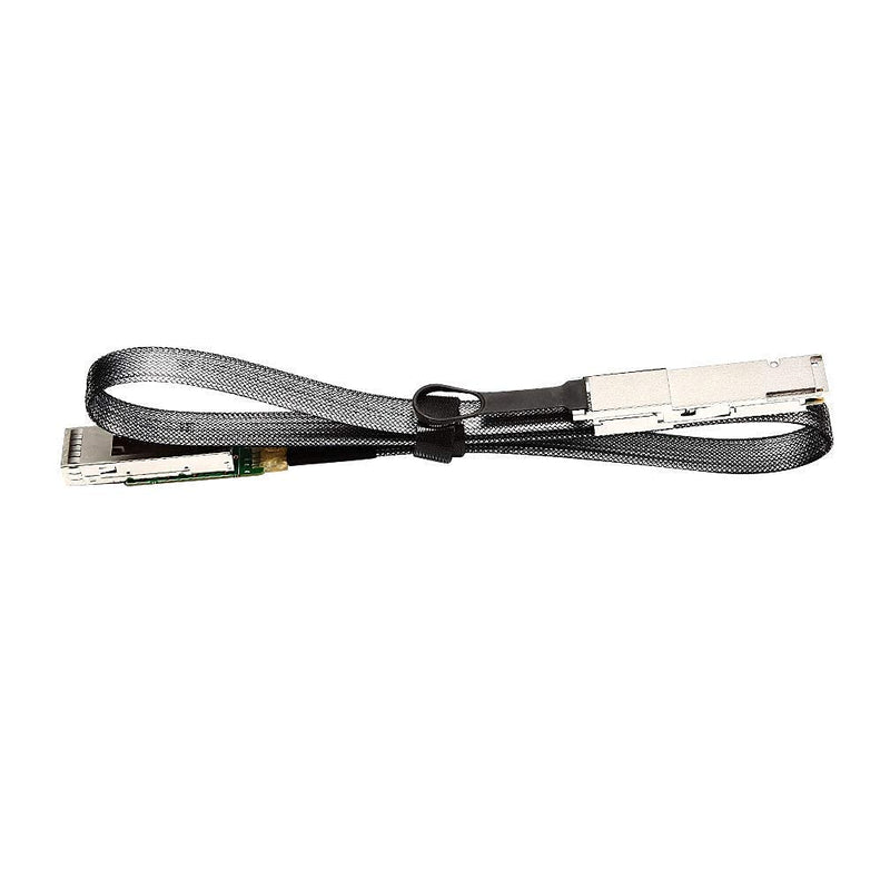 10Gtek 40G QSFP+ to QSFP+ Extender Cage with EEPROM on Extender Side, 3M Flat Cable in Nylon Jacket, 30AWG, 20cm 3) 40G QSFP