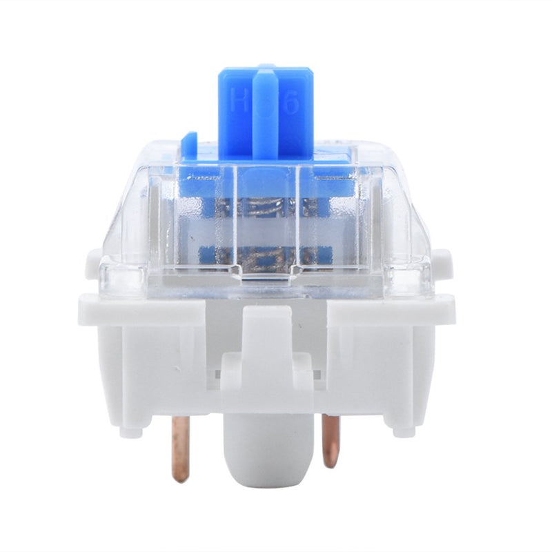Eboxer 10 PCs Replacement Keyboard Switch Mechanical Key Switch Plate Mounted Blue Switch, Unique Tactile Feelings, for NewGiant RGB Series