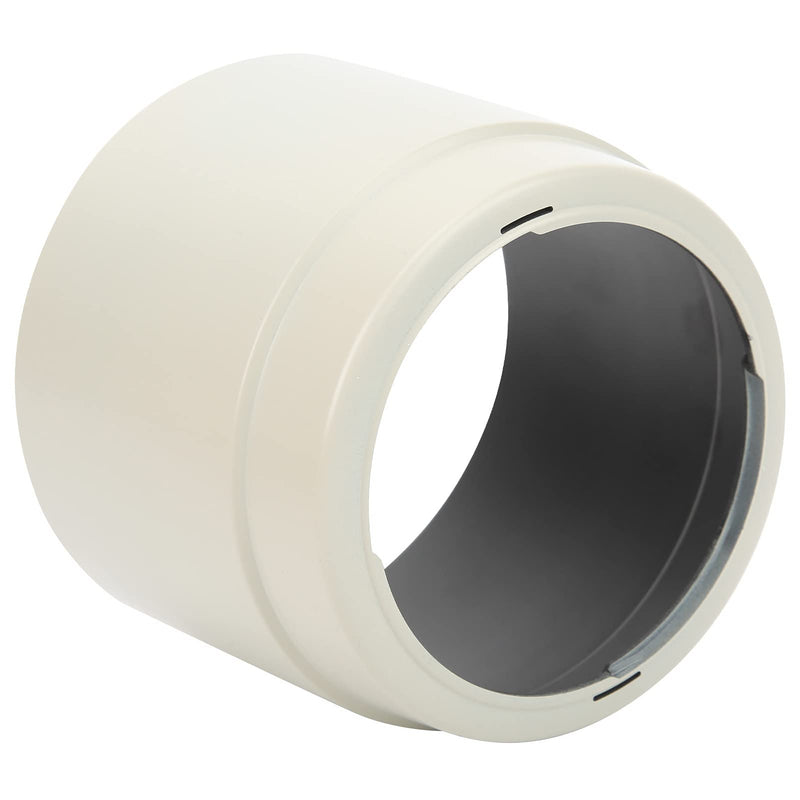 [AUSTRALIA] - Zyyini Lens Hood, ET-83C ABS White Reversible Camera Lens Shade Digital SLR Camera Lens Sun Shade,for EF 100-400mm f/4.5-5.6L is USM Lens 
