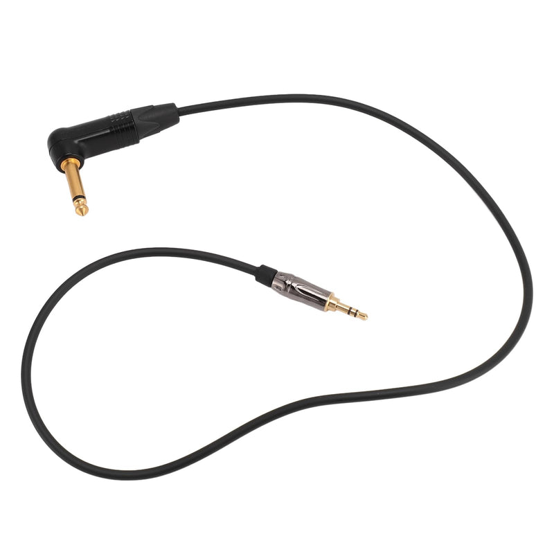 VBESTLIFE Guitar System Cable for G3 G4, 3.5mm to 6.35mm Jack Right Angle to Straight Electric Instrument Cable, 75cm, VBESTLIFEtu4afg0x17