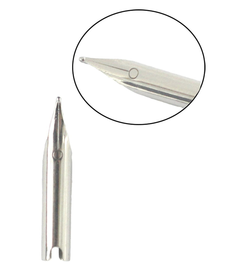 Gullor 5PCS Fountain Pen Nibs Fit Jinhao 606, Silver, Fine Nib 606 fine nib