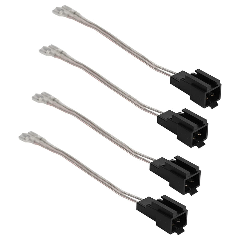Car Door Speaker Wire Harness Adapter Connector Compatible with 1997-2003 Jeep TJ Cherokee Wrangler, 1998-2007 Dodge Ram Dakota, 1991-2004 Chrysler 300 Concorde Door Speaker Harness 4PCS 4PC