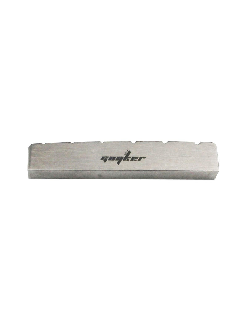 Guyker 43mm Guitar Titanium Alloy Nut - Pre-Slotted Nuts Replacement Part for LP Electric Guitar length: 43mm