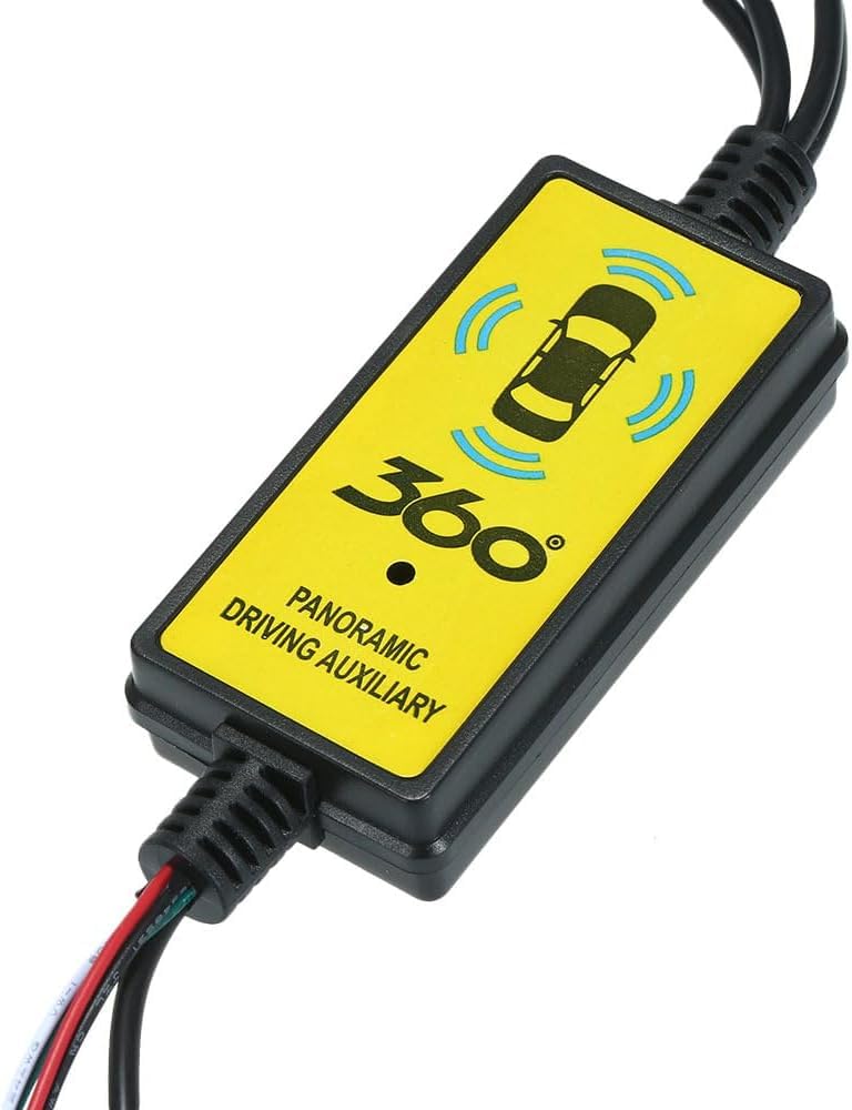 Video Switcher Intelligent Multi-Function 4-Way Car Video Switcher Converter Output Switch for Cars, Trucks, RVs