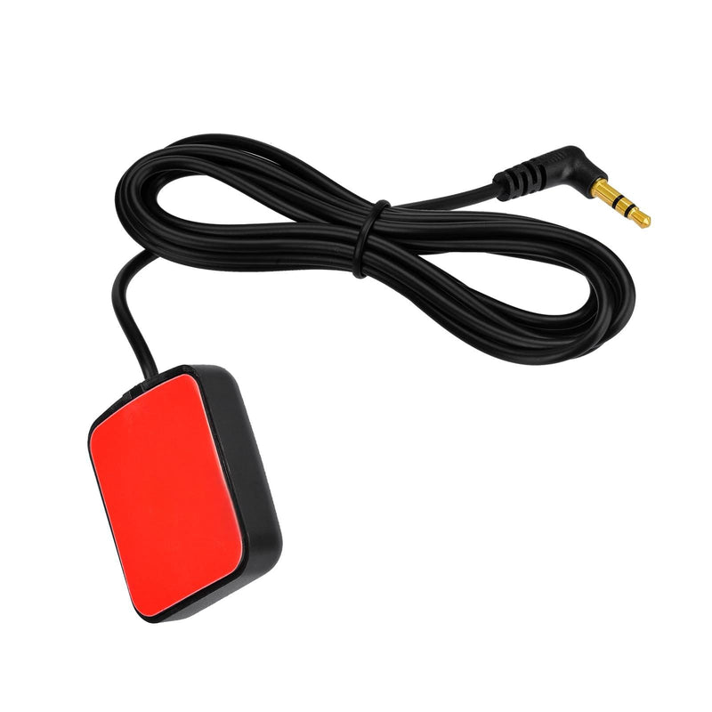 SZSAUTO Vehicle GPS Antenna Waterproof Active GPS Dash Cam Antenna with 3.5mm Plug for Car Truck SUV Windshield Mirror Dash Camera Cam Vedio Surveillance Monitoring DVR Recorder GPS Tracker Receiver 3.5 mm Plug