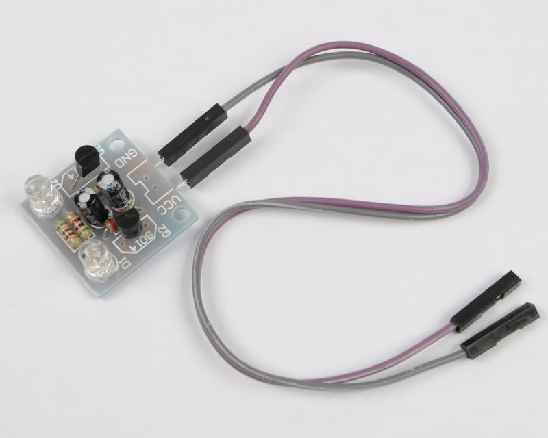 LED Flash Light Kit, DIY Kit DC 3V-14V 5MM LED Simple Flash Light Simple Flash Switch Production Suite