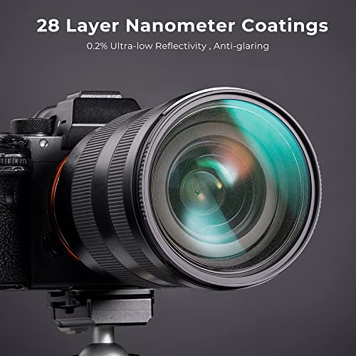 K&F CONCEPT 58mm Black Diffusion 1/2 Filter Mist Cinematic Effect Filter