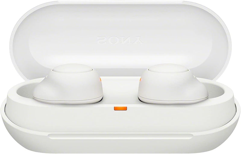 Sony True Wireless Headphones - Up to 20 Hours Battery - Charging case - Voice Assistant Compatible - Built-in mic for Phone Calls - Reliable Bluetooth - WF-C500/WZ - Limited Edition - Pearl White