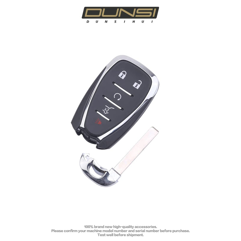 DUNSIHUI 2Pcs HYQ4EA Car Key Fob Keyless Control Entry Remote Start 5 Button SUV Vehicles Replacement Compatible with Blazer Equinox Traverse Trailblazer 5btn