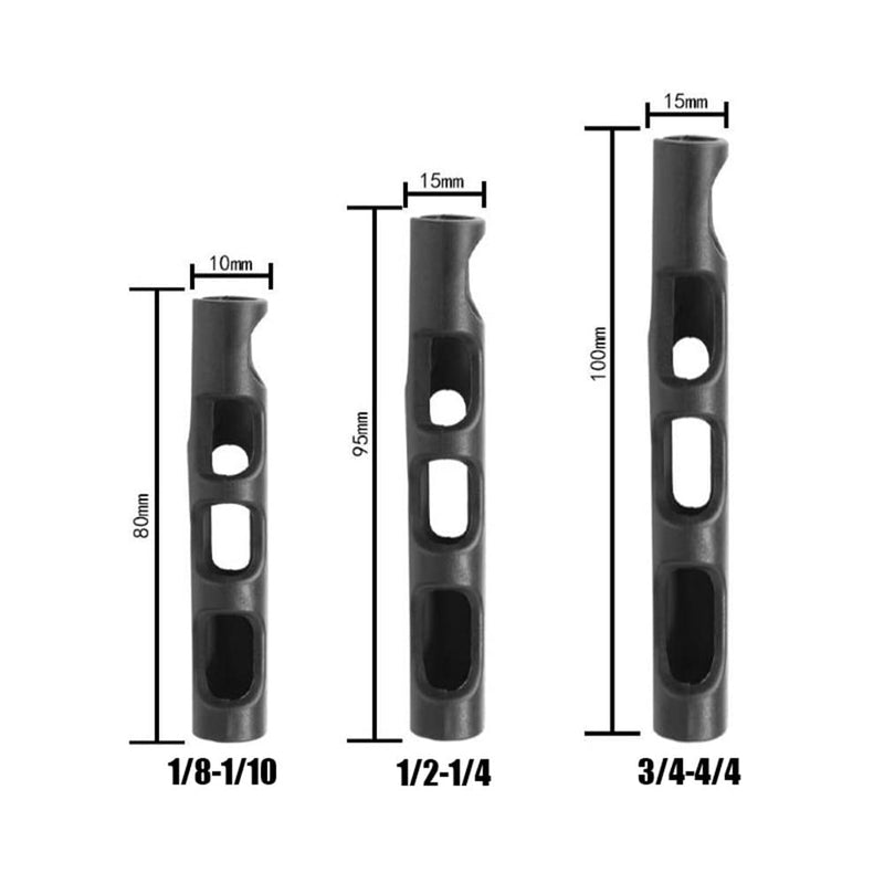 [AUSTRALIA] - 3pcs Violin Bow Holder Grip Set Hold Violin Bow Teaching Aid Accessory for Beginner Practice Learn Violin 3 Size Large, Medium and Small 